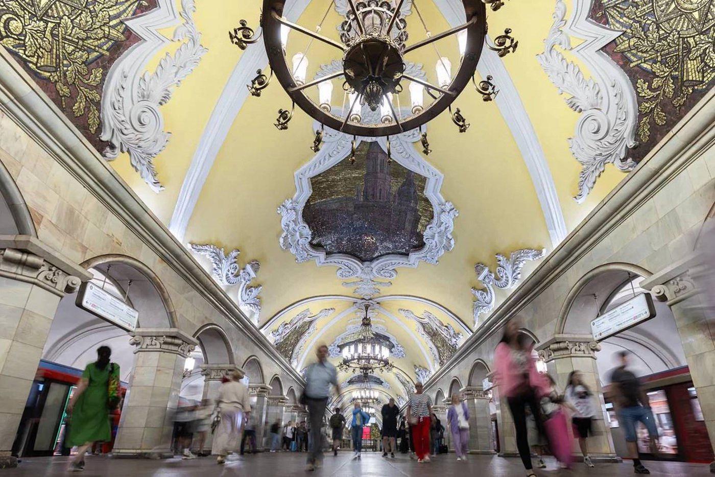 За первое полугодие в столичном метро вырос пассажиропоток