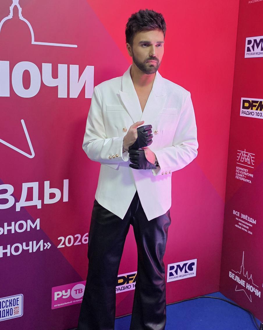 Александр Панайотов на фестивале "Белые ночи" в Санкт-Петербурге.