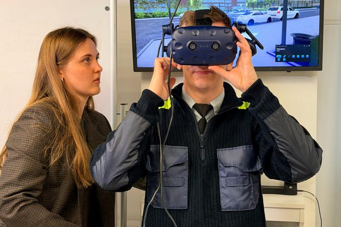 Инспекторы МАДИ совершенствуют навыки а VR-тренажёрах