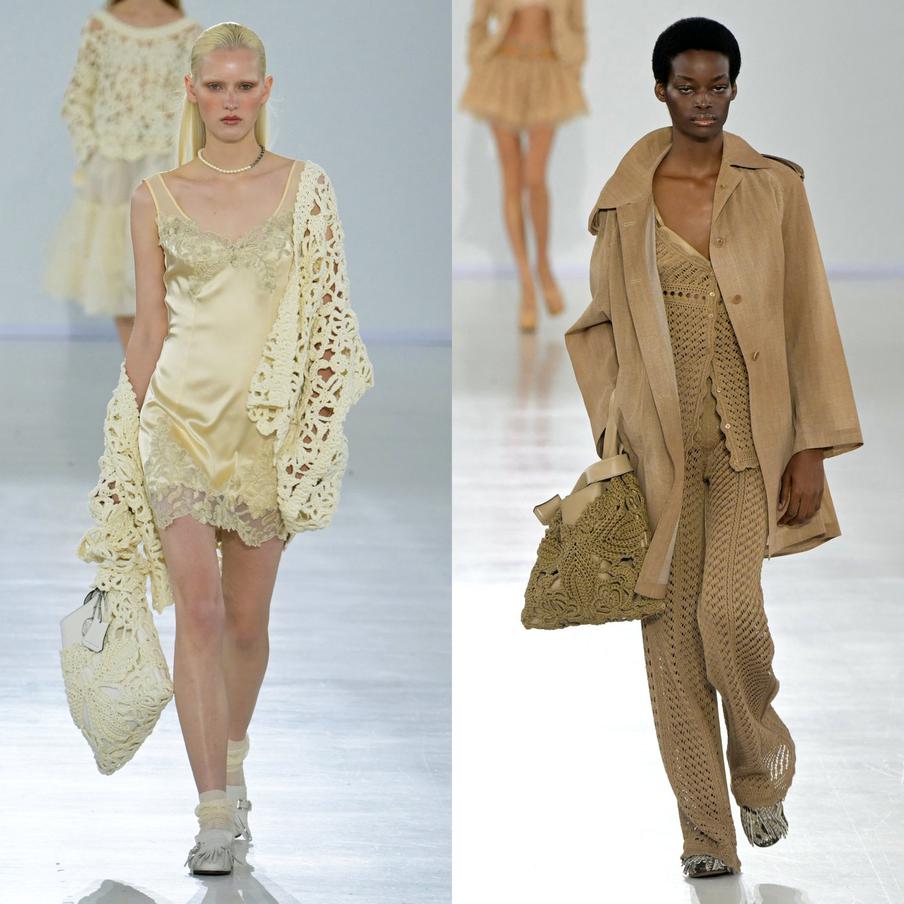 Кроше в летней коллекции Ermanno Scervino.