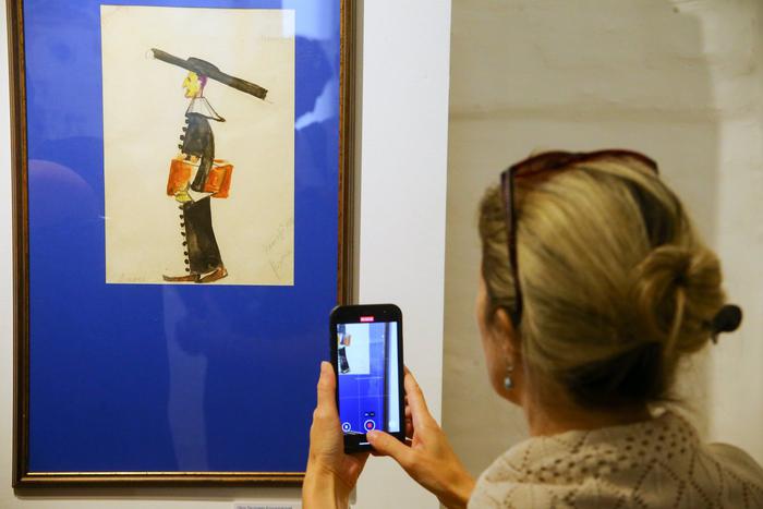 Неизвестные рисунки Петра Кончаловского представили в Музее МХАТ