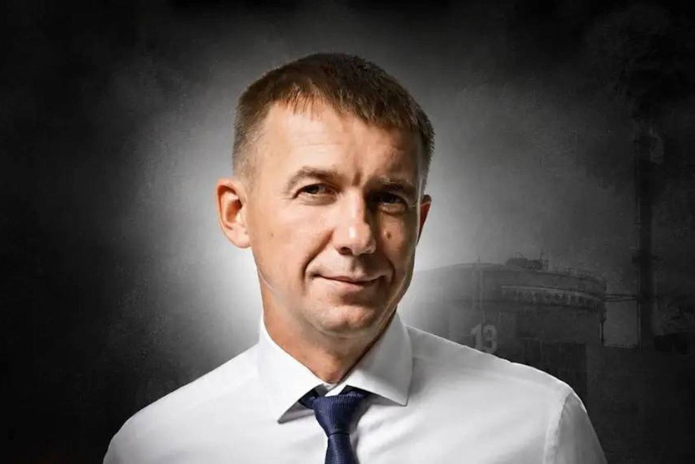 Погибший в ходе теракта главный инженер ЗАЭС Александр Яковлев.