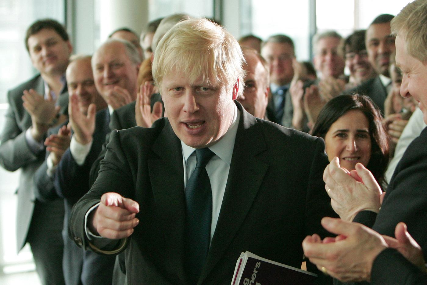 BRITAIN-VOTE-MAYOR-JOHNSON Бывший премьер-министр Великобритани Борис Джонсон.