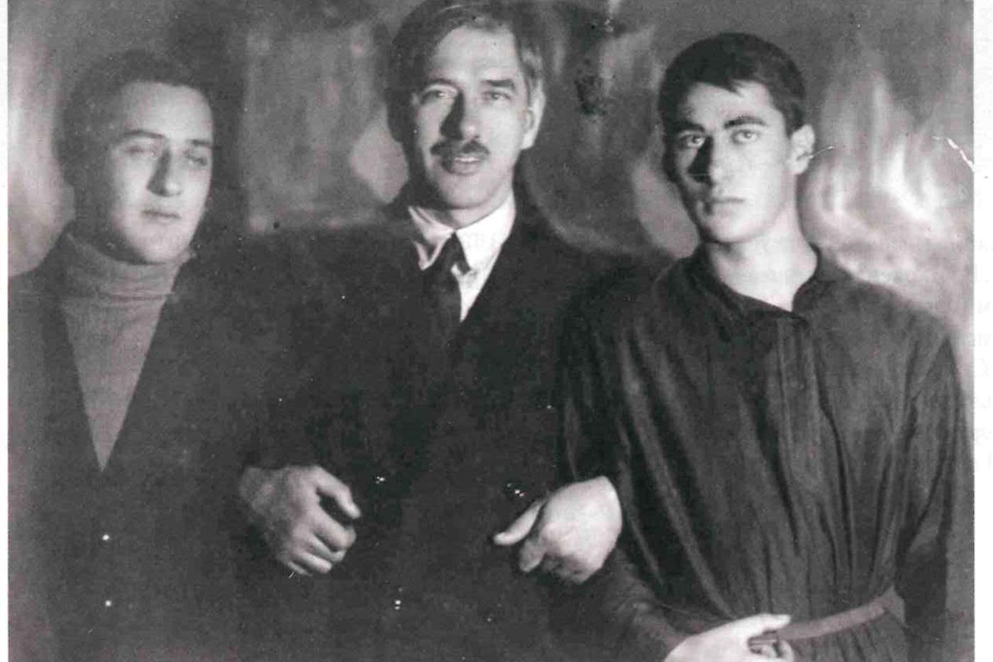 Николай (1904–1965), Корней (1882–1969) и Борис Чуковские (1910–1941)