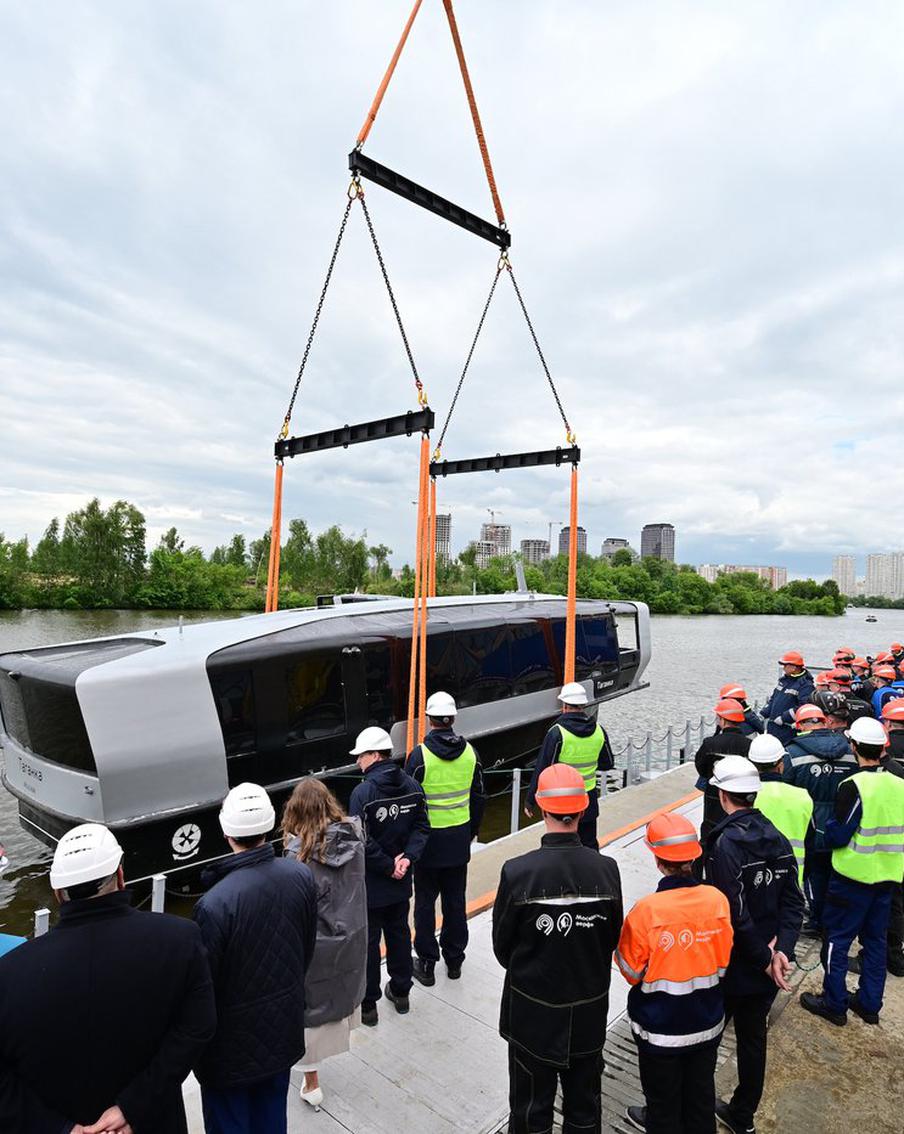 Около 10 новых судостроительных профессий появились в Москве с открытием верфи