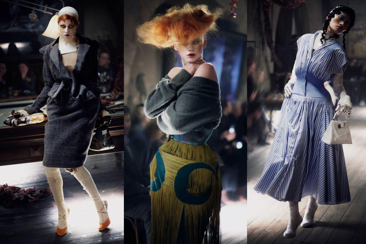 Показ коллекции Margiela Artisanal 2024.
