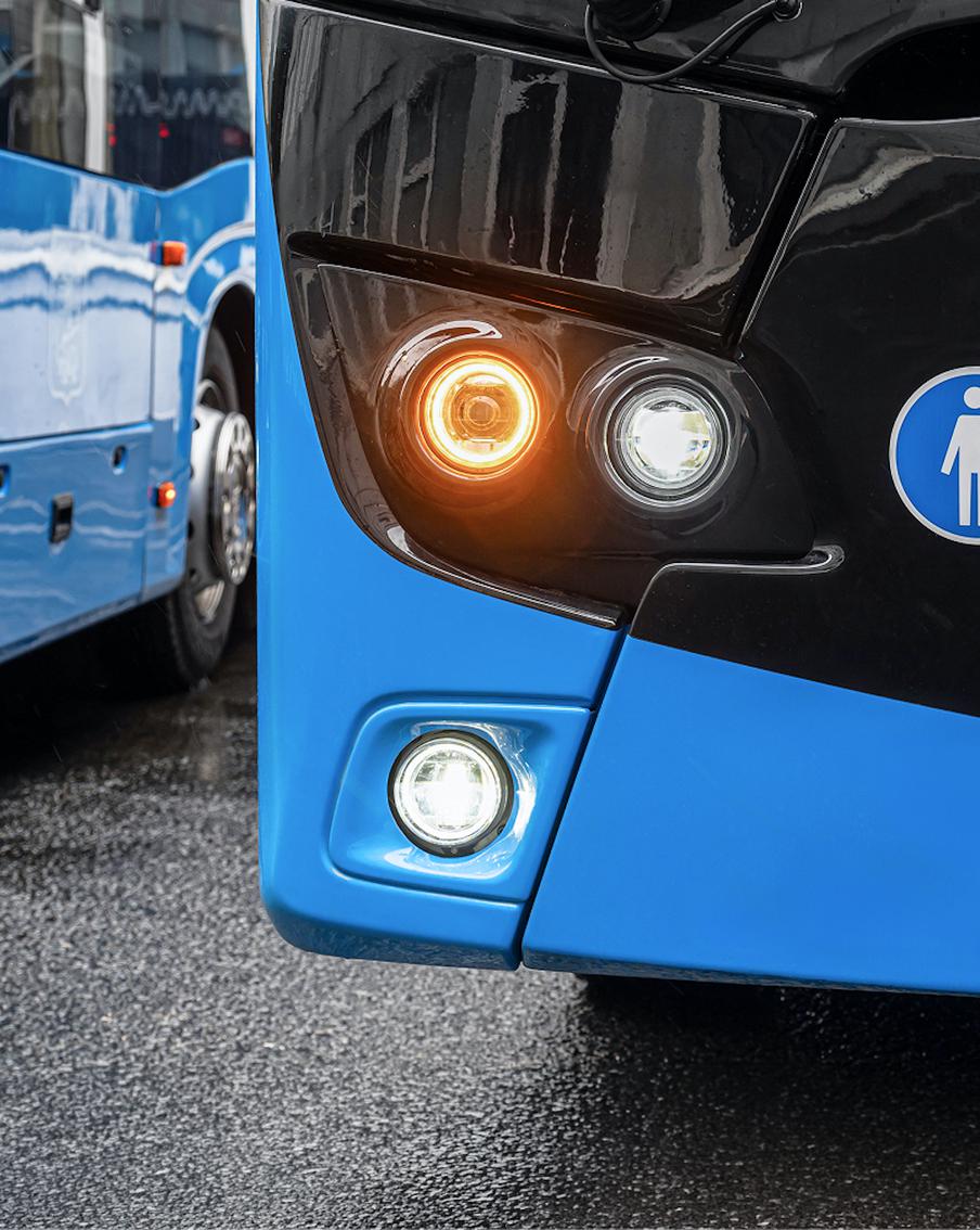 15 современных автобусов КАМАЗ-4290 пришли в Москву для маршрутов проекта "Москва — область"