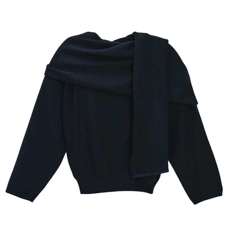 Свитер с шарфом Zarina (3999 ₽)