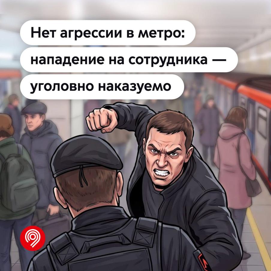 Суд вынес приговор по делу о нападении на сотрудника транспортной безопасности в метро