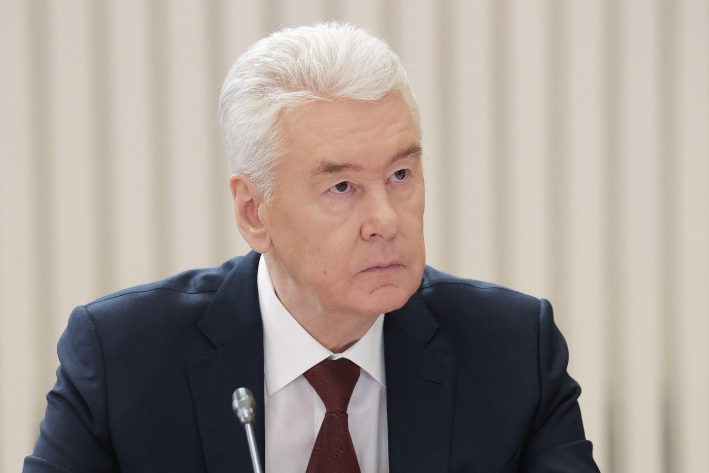 Мэр Москвы сообщил об уничтожении восьми беспилотников на подлёте к столице
