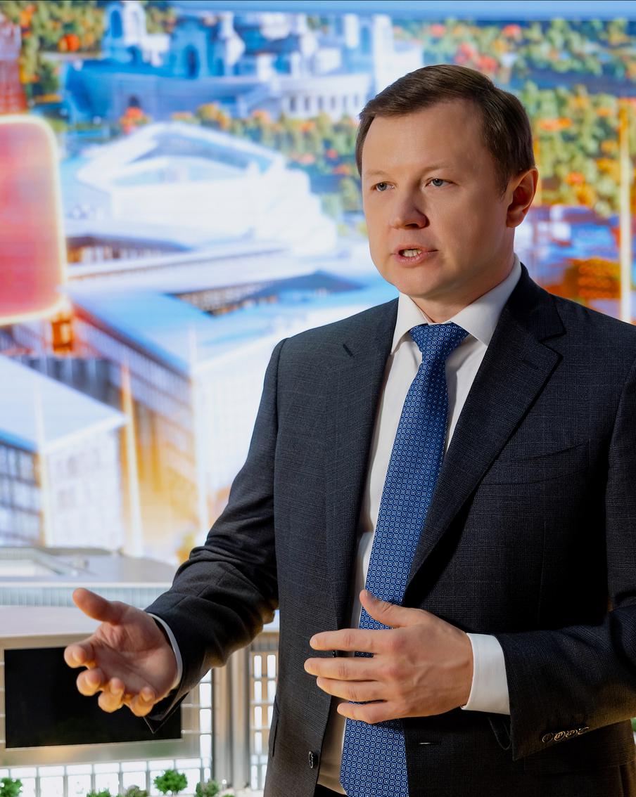 Владимир Ефимов: завершена надвижка пролёта моста на западе Мневниковской поймы