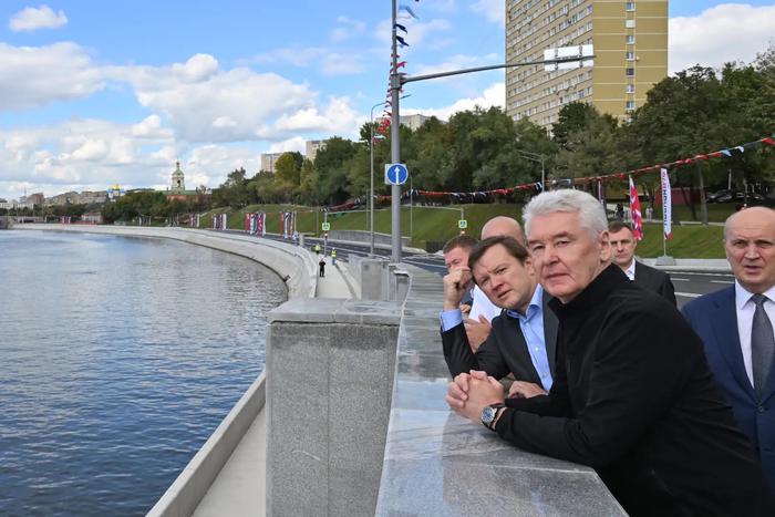 На левом берегу Москвы-реки открыли набережные: Крутицкую и первый участок новой Симоновской