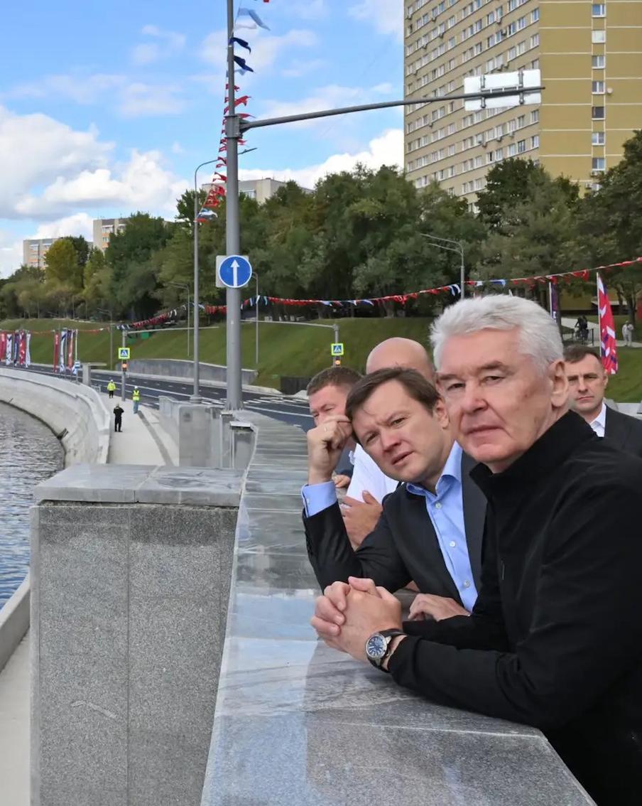 На левом берегу Москвы-реки открыли набережные: Крутицкую и первый участок новой Симоновской