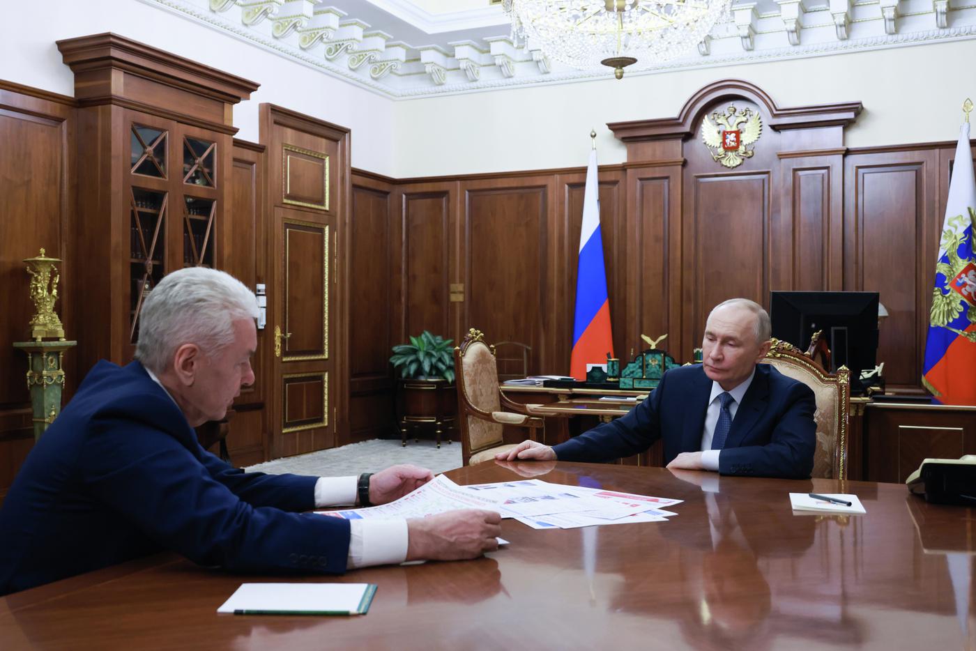 В День города Путин присвоил Собянину звание Героя Труда России