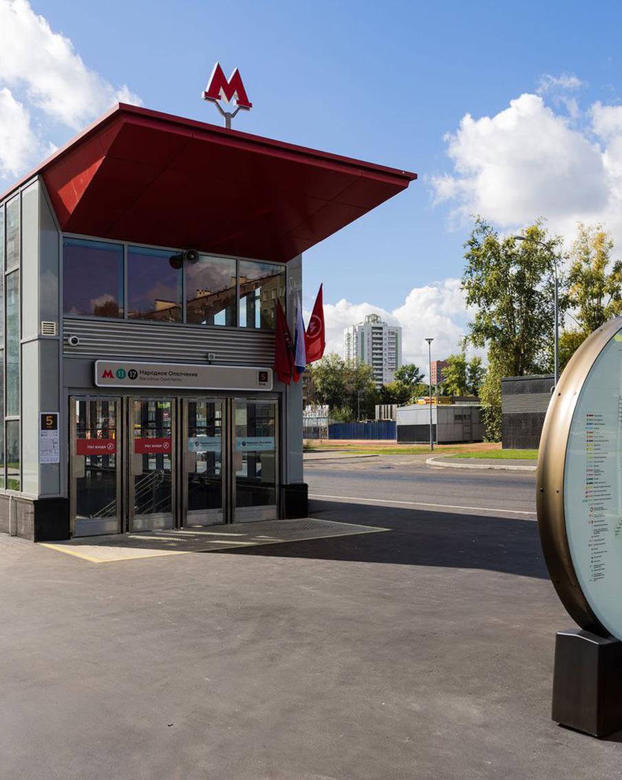 1-й участок Рублёво-Архангельской линии метрополитена принял своих первых пассажиров