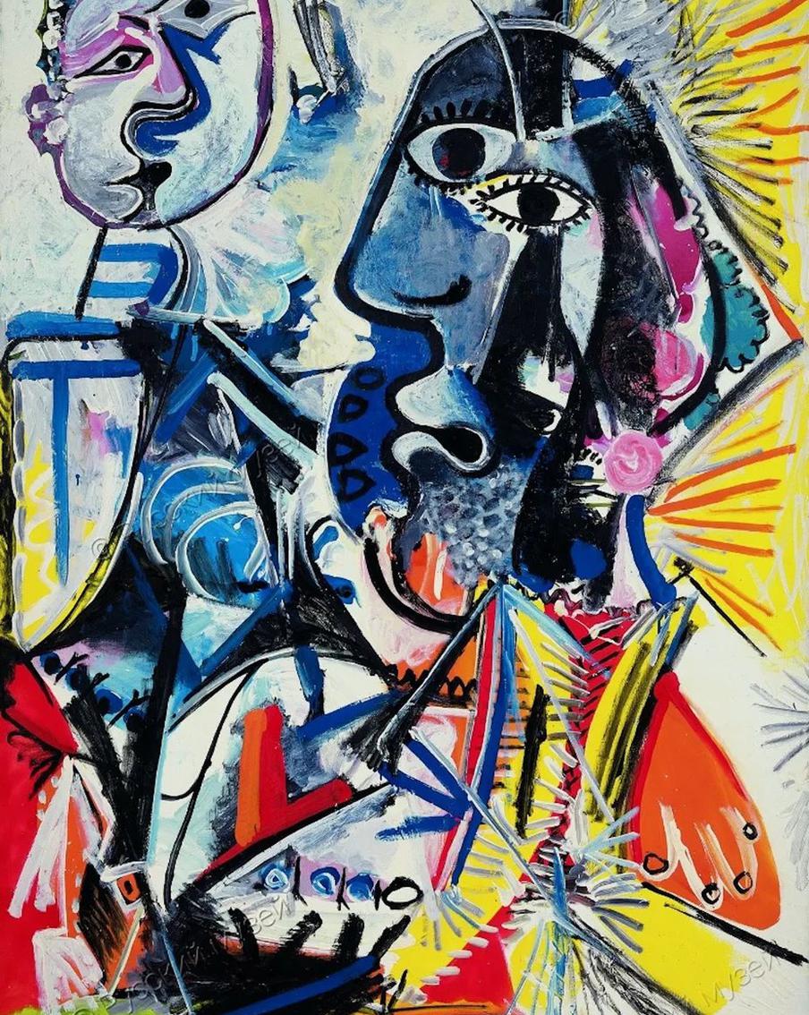 Пабло Пикассо. Большие головы. 1969 год.