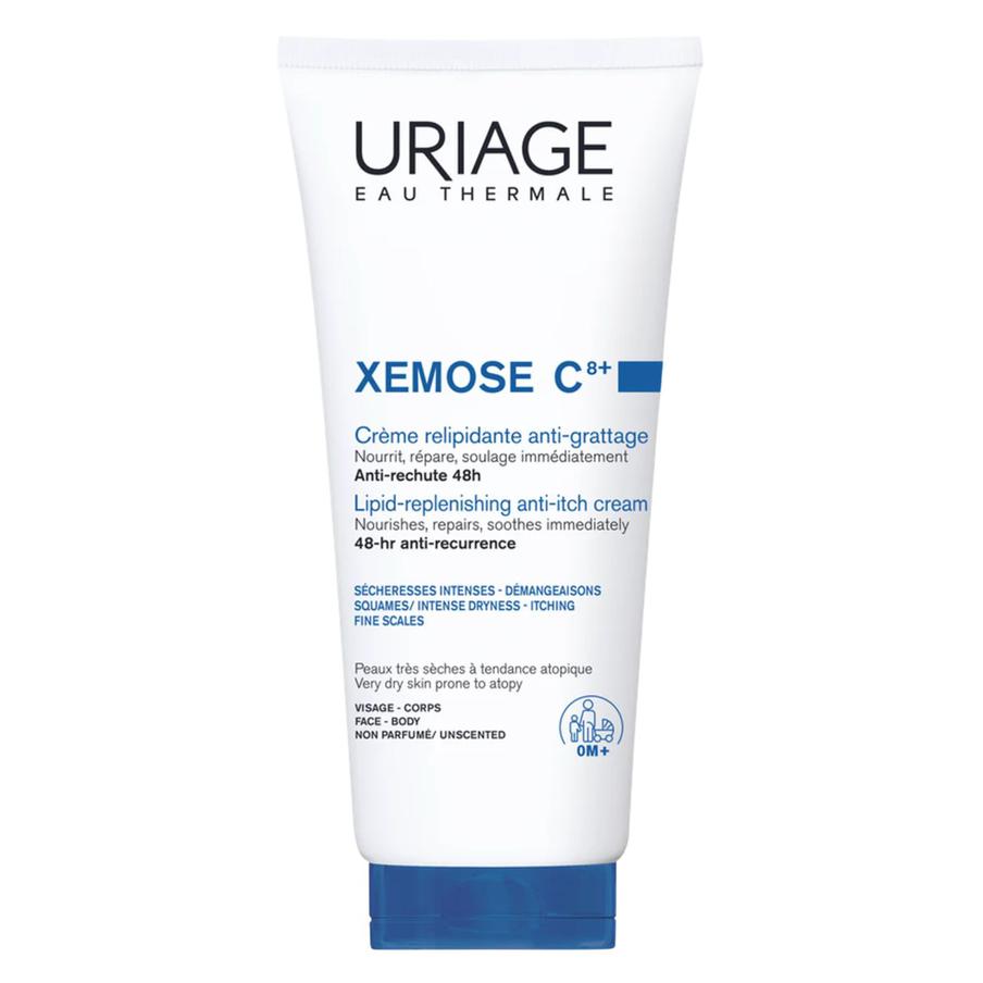 Успокаивающий липидовосстанавливающий крем с церамидами Uriage Xemose С8+ (1440 ₽)