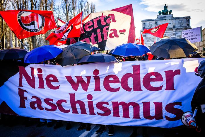 Жители Германии приняли участие в массовых акциях против деятельности партии "Альтернатива для Германии"