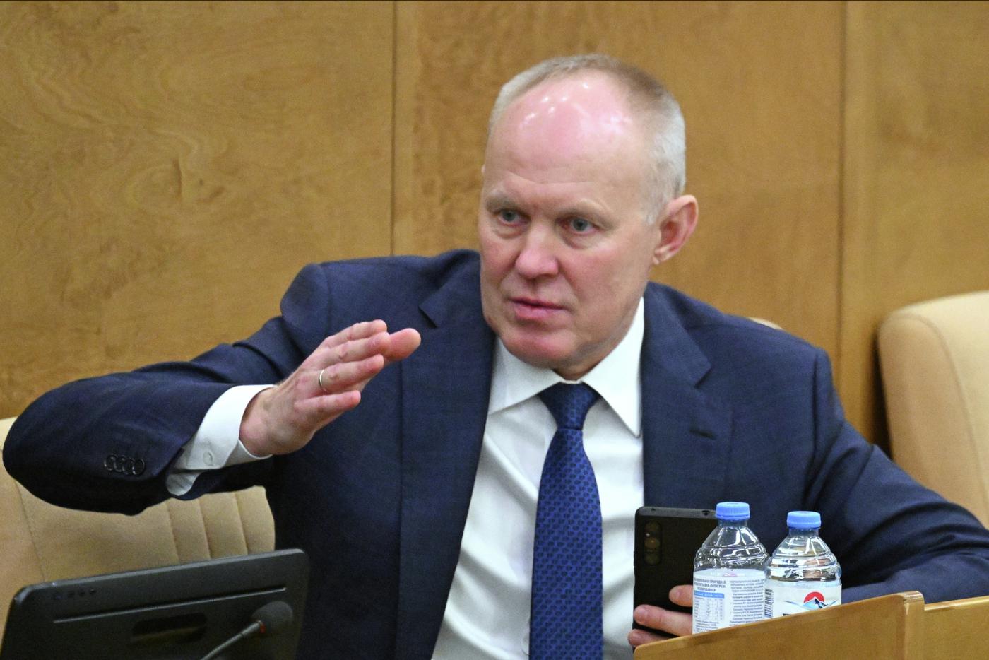 Сергей Чепиков на пленарном заседании, 2025 год.