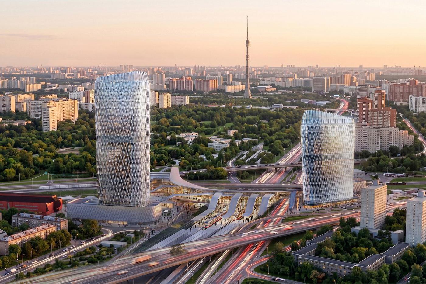 Так будут выглядеть деловые центры.