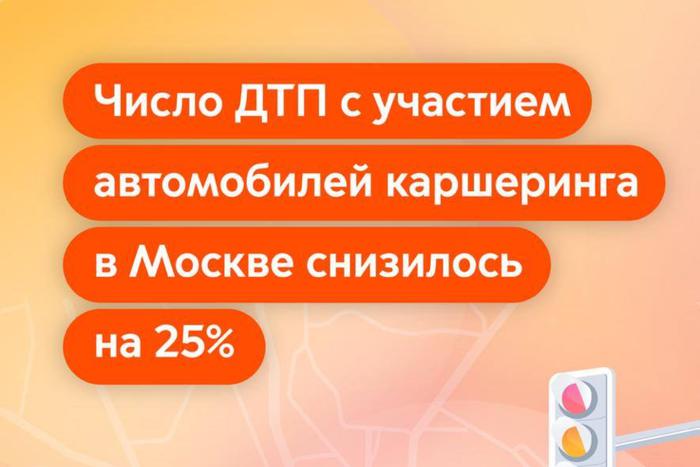 Максим Ликсутов сообщил о падении числа ДТП с каршерингом в столице