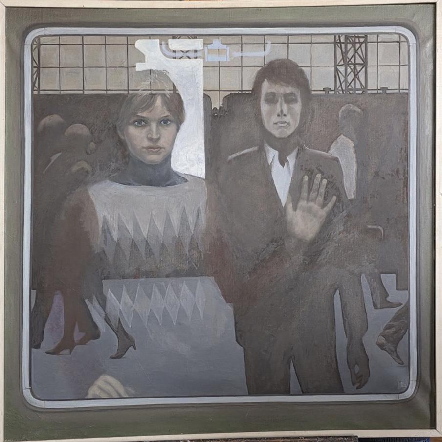 Игорь Штеренберг. Вокзал. 1980 г.