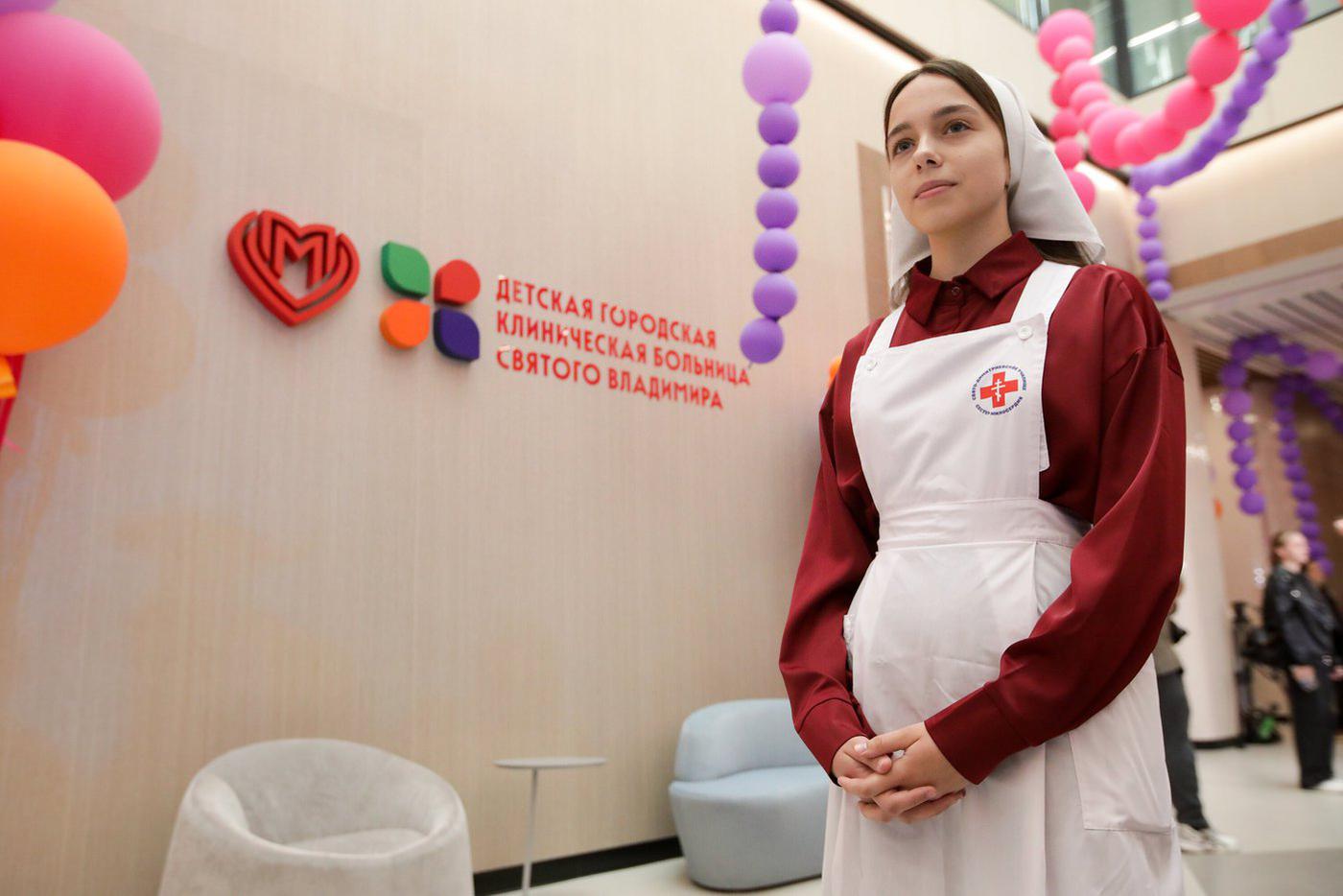 Собянин: новый комплекс больницы святого Владимира принял за год 75 тыс. детей