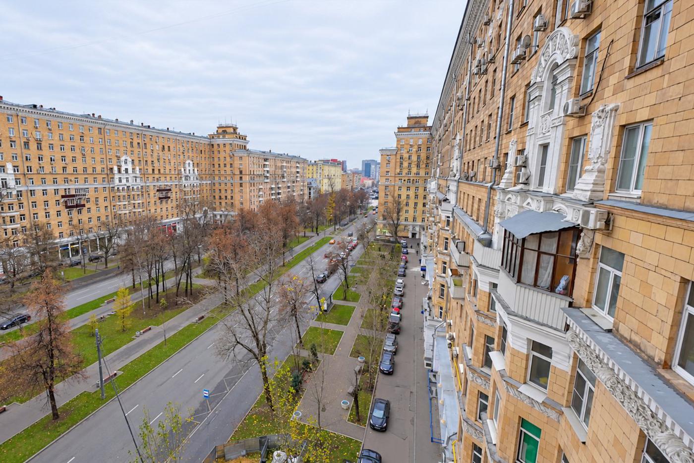 Вид из московской квартиры Прохора.