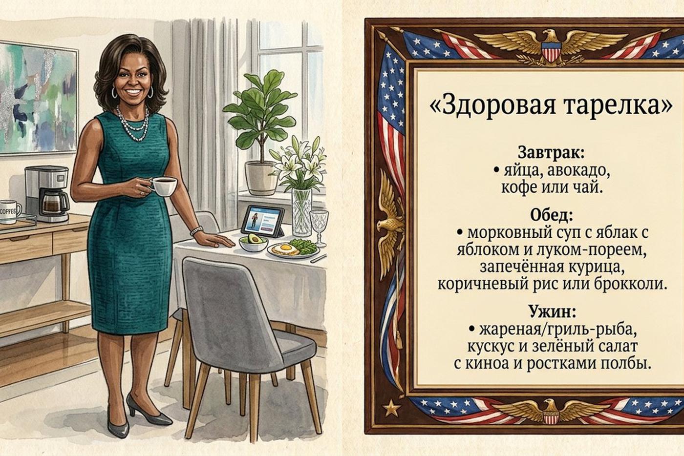 Примеры блюд из меню
