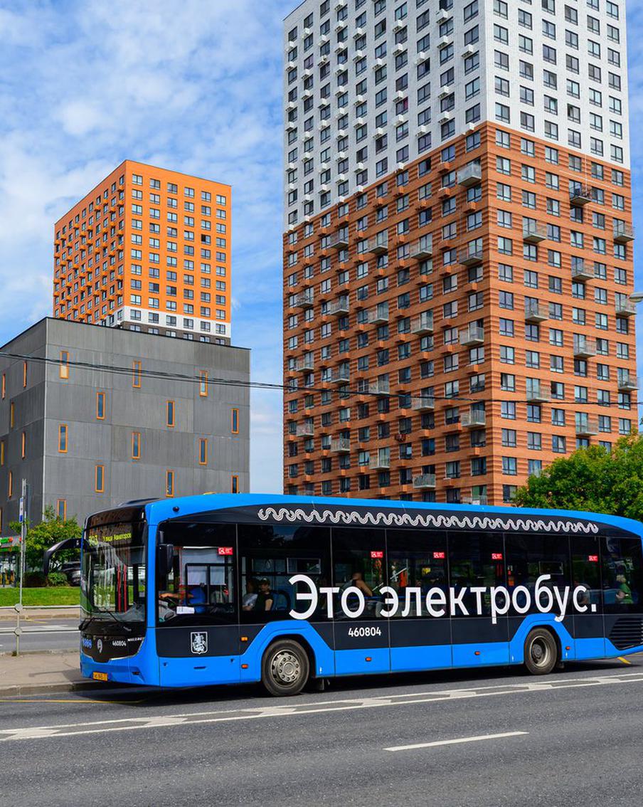 Новый электробусный маршрут № 324 заработал на северо-западе Москвы
