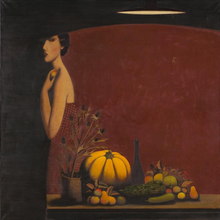 Иван Лубенников. Осень. 2001 г. Частное собрание.