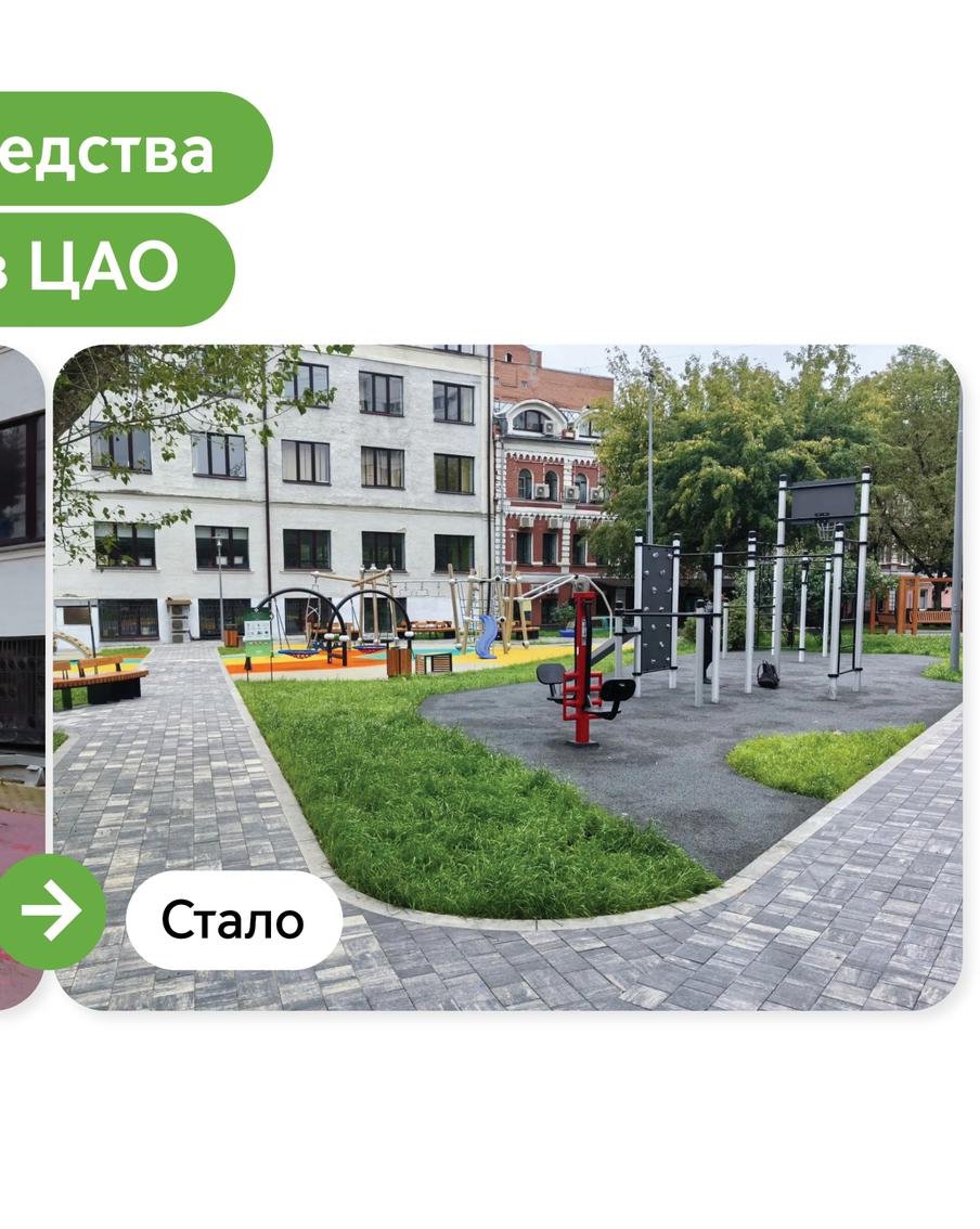 Обновление дворов за счёт платных парковок: итоги благоустройства в Центральном округе