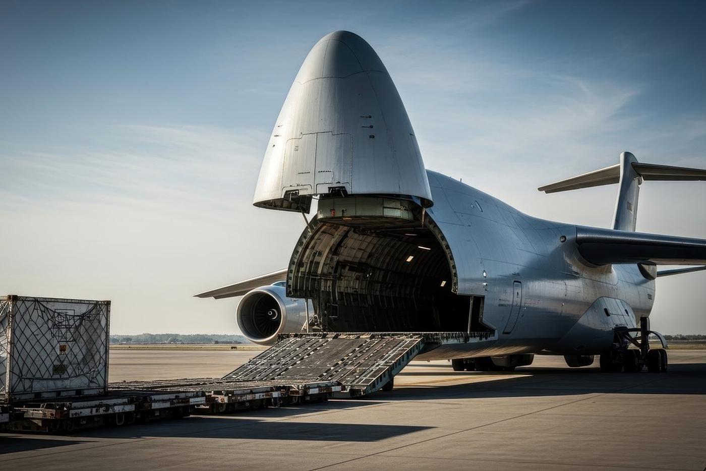 Украинский Ан-124 "Руслан" загорелся при посадке в японском аэропорту Тюбу