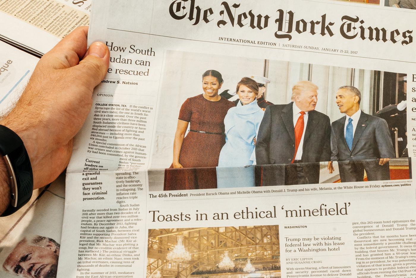 Обама высмеял Трампа из-за золота в Белом доме