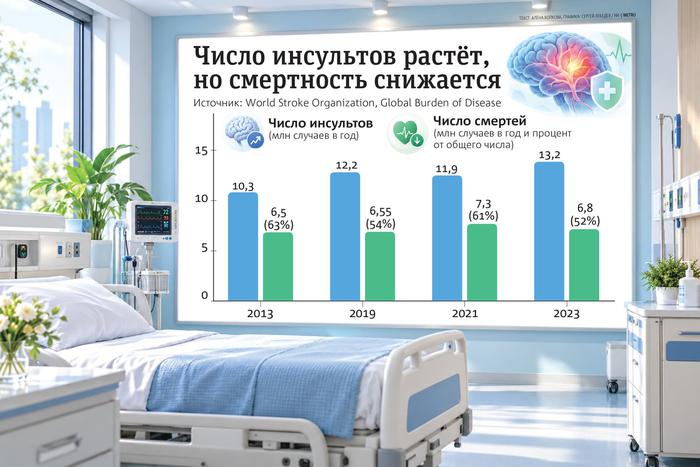 Ответный удар "тихому убийце": люди научились выживать после инсультов